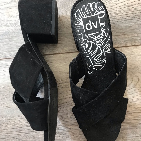 DV by Dolce Vita Shoes - DV by DOLCE VITA crisscross open toe mule slide